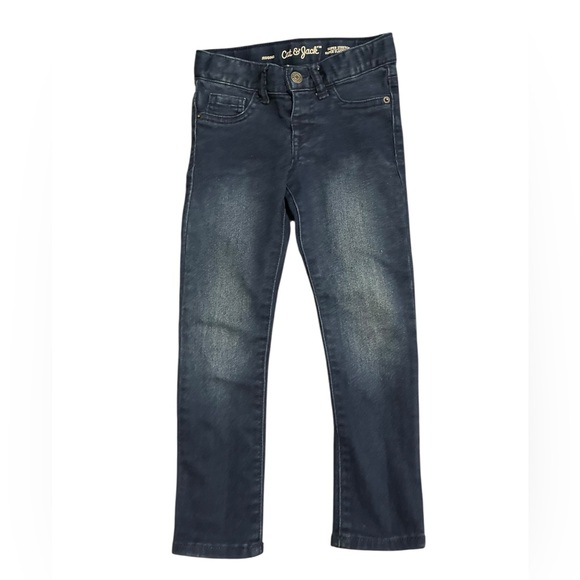 Cat & Jack Kids Dark Blue Jeans - Picture 1 of 2